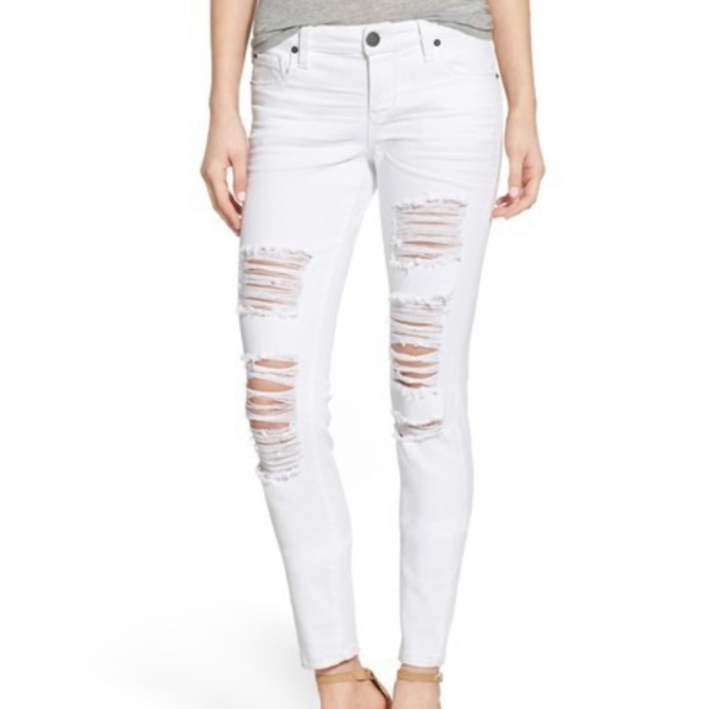 Sts Blue White Ripped Skinny Jeans